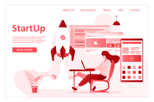 Startup Website